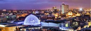 Belfast city skyline