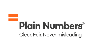 Plain Numbers. Clear. Fair. Never misleading.