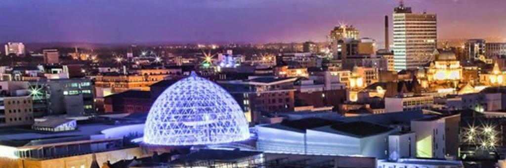 Belfast city skyline