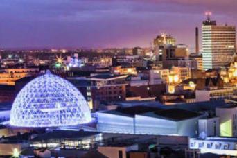 Belfast city skyline